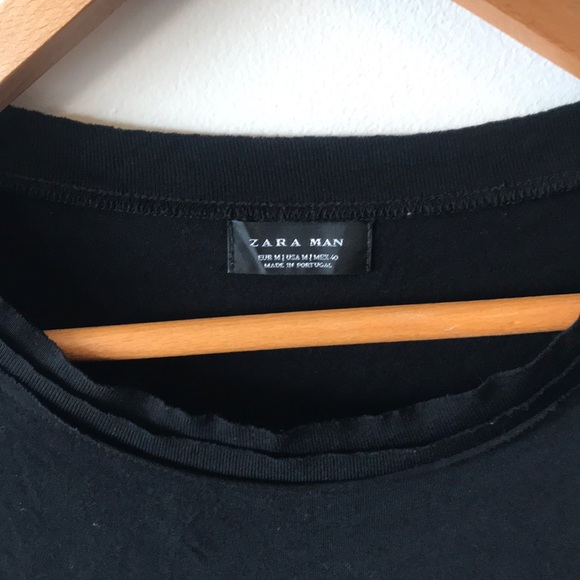 🔥 2/$10🔥 Zara long body urban tee - Picture 2 of 3